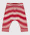 Pantalon bébé rayé en tubique STOP/ MONTELIMAR