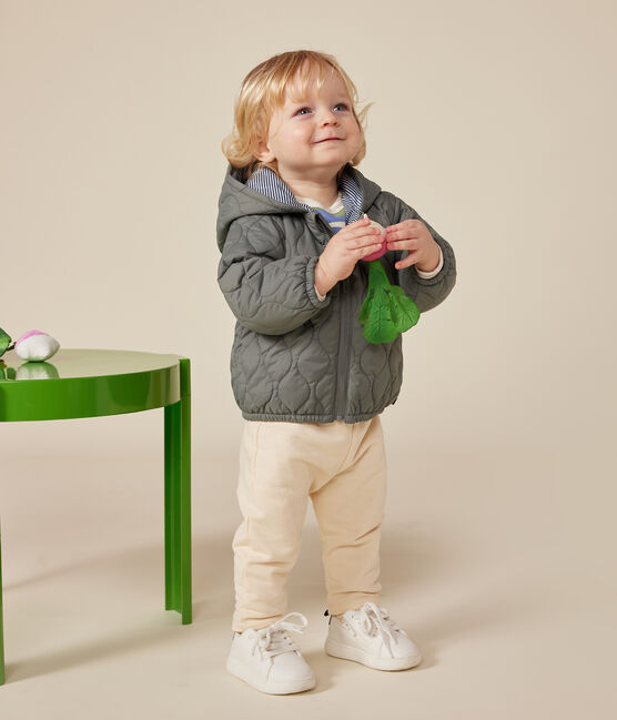 Doudoune fine bébé vert THUYA