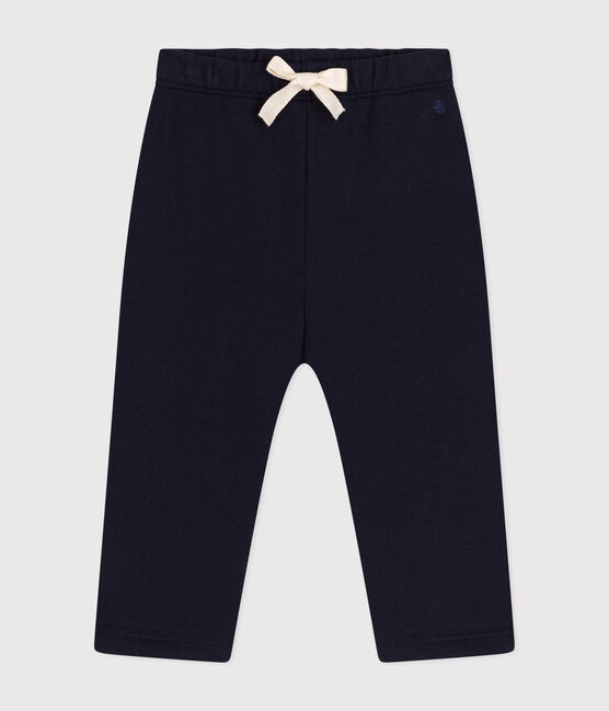 Pantalon en molleton bébé bleu SMOKING