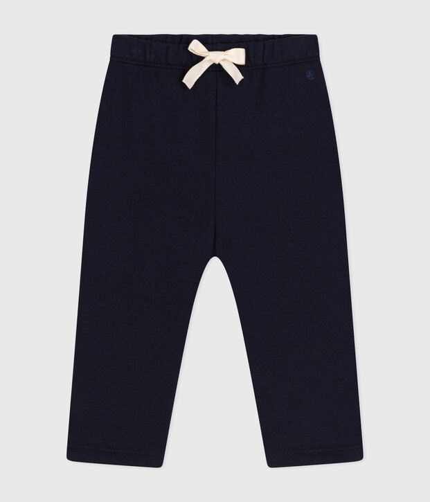 Pantalon en molleton b&eacute;b&eacute; bleu