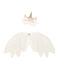 Accessoires petite fille blanc MARSHMALLOW/jaune OR