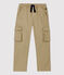 Pantalon regular en gabardine  enfant garçon beige JERRYCAN