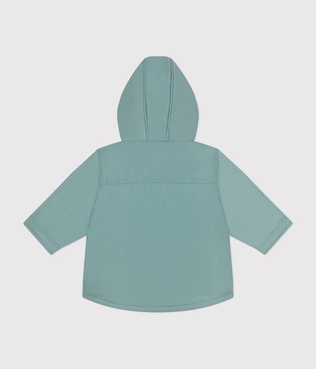 Parka en polyester b&eacute;b&eacute; vert