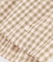Robe manches courtes en seersucker enfant fille MARECAGE/ SALINE