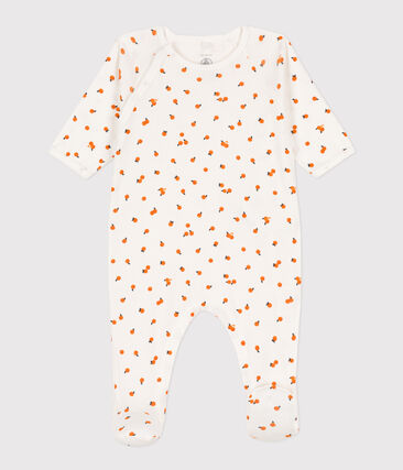 PETIT BATEAU - Dors-bien oranges en coton