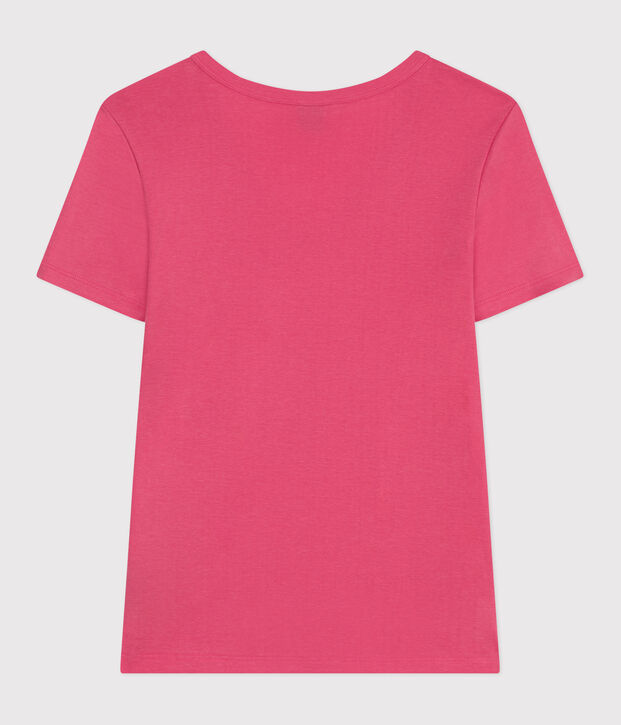 Tee-shirt Femme l'Iconique en coton uni rose