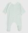 Pyjama bébé en coton fleuri MARSHMALLOW/ PAUL