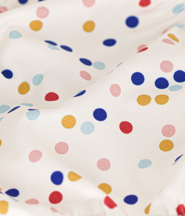 Culotte de bain b&eacute;b&eacute; blanc/multicouleur