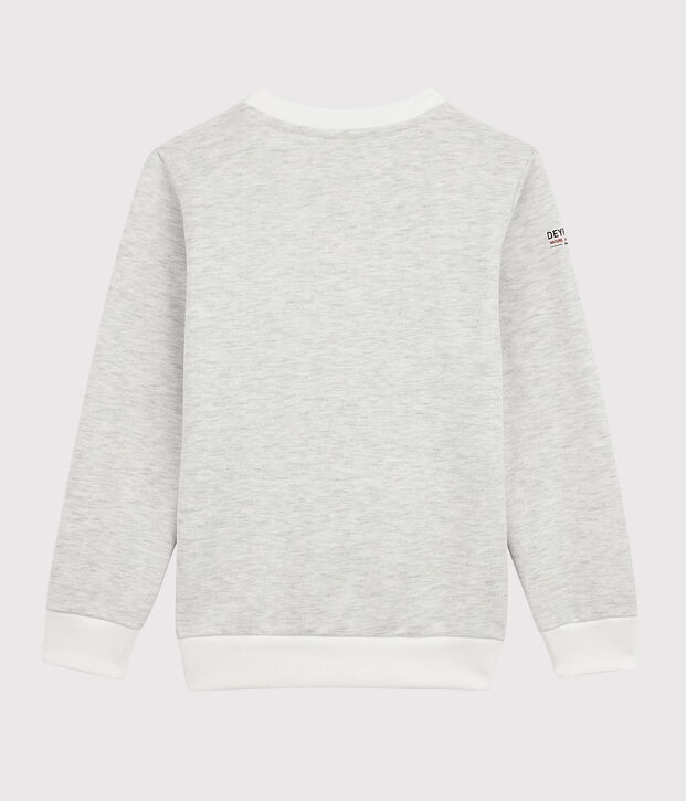 Sweatshirt enfant gar&ccedil;on Petit Bateau x Deyrolle beige chin&eacute;