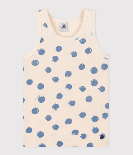 Débardeur en coton bleu AVALANCHE/ BEACH