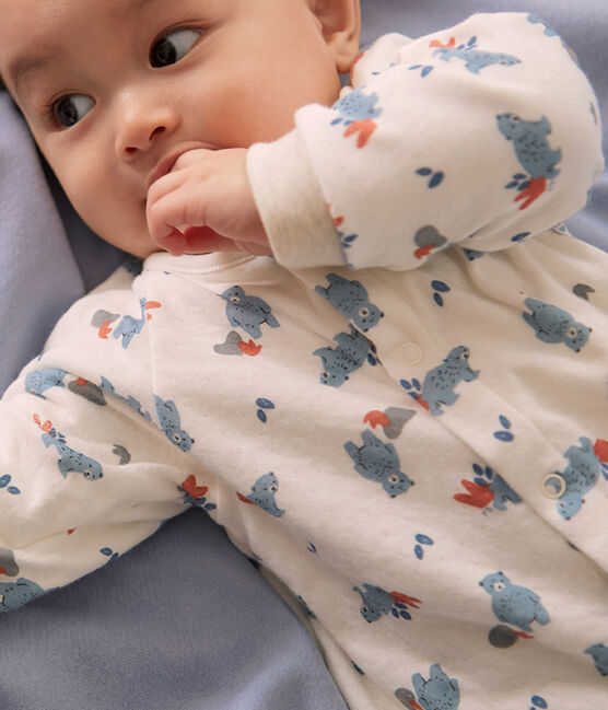 Combinaison Longue Imprime Ours Bebe En Coton Biologique Marshmallow Multico Petit Bateau Combinaison Longue Imprime Ours Bebe En Coton Biologique Marshmallow Multico Petit Bateau