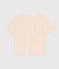 Tee-shirt le Boxy en coton femme écru AVALANCHE