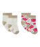 Lot de 2 paires de chaussettes bébé fille blanc LOT