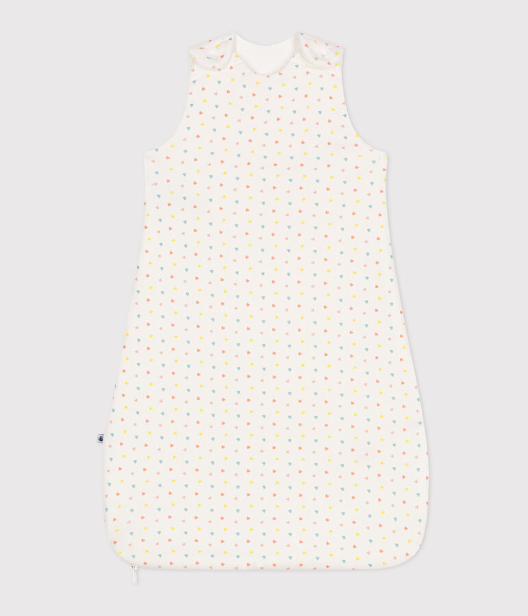 Gigoteuse b&eacute;b&eacute; en coton imprim&eacute; TOG 1.5 blanc/multicouleur