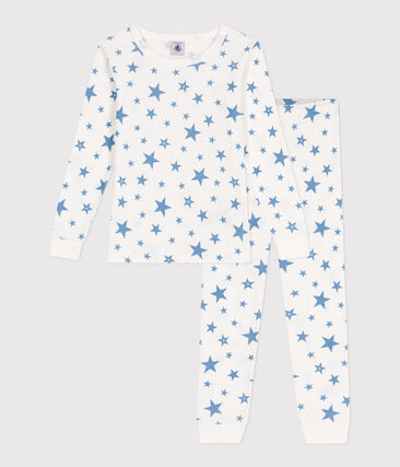 Pyjama très ajusté enfant en coton imprimé