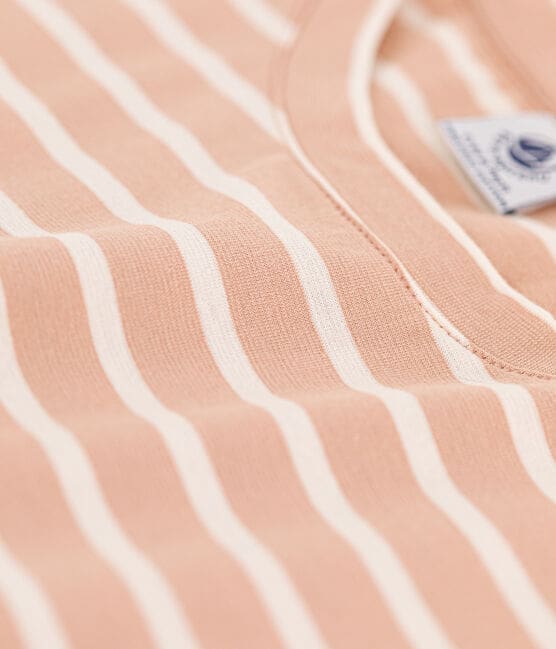 Tee-shirt LE DROIT col rond en coton Femme VINTAGE/ AVALANCHE