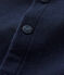 Cardigan uni en jersey épais bio bébé bleu SMOKING