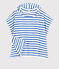 Poncho de plage à capuche bébé mixte bleu SURF