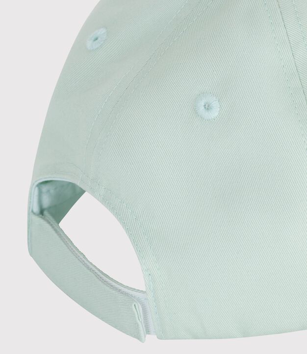 Casquette enfant en coton bleu/multicouleur
