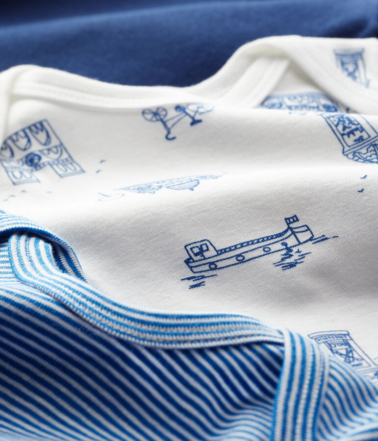 Lot de 3 bodies manches longues b&eacute;b&eacute; gar&ccedil;on variante 1