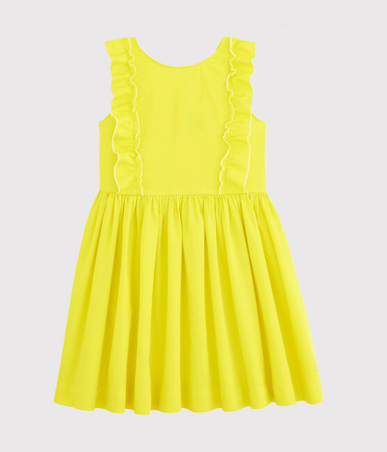 Robe enfant fille jaune EBLOUIS