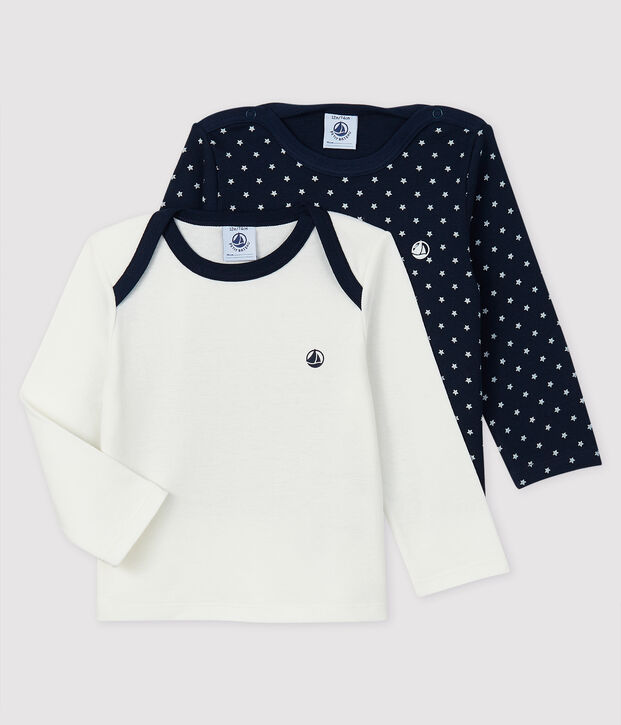 Lot de 2 tee-shirts b&eacute;b&eacute; gar&ccedil;on multicouleur