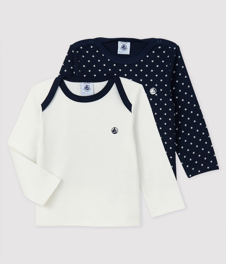 Lot de 2 tee-shirts b&eacute;b&eacute; gar&ccedil;on multicouleur