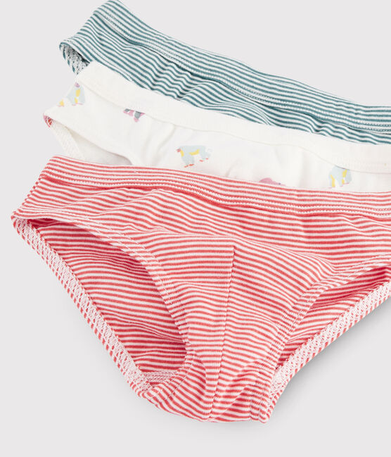 Lot de 3 slips imprimé singe petit garçon variante 1