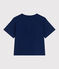 Tee-shirt Femme Le Boxy en coton bleu MEDIEVAL