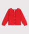 Cardigan enfant en coton point fantaisie SPICY