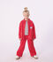 Pantalon enfant en denim rouge