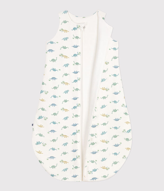 Gigoteuse b&eacute;b&eacute; en coton dinosaures TOG 2 blanc/multicouleur