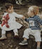 Robe bébé fille Petit Bateau x Deyrolle blanc MARSHMALLOW