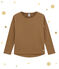 tee-shirtmanches longues marron BRINDILLE/jaune DORE