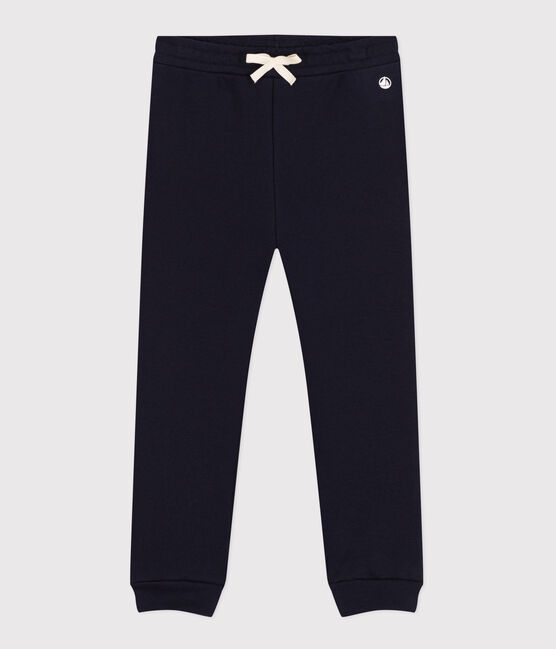 Pantalon de jogging en molleton enfant fille bleu SMOKING
