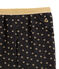 Pantalon enfant fille noir CITY/jaune DORE