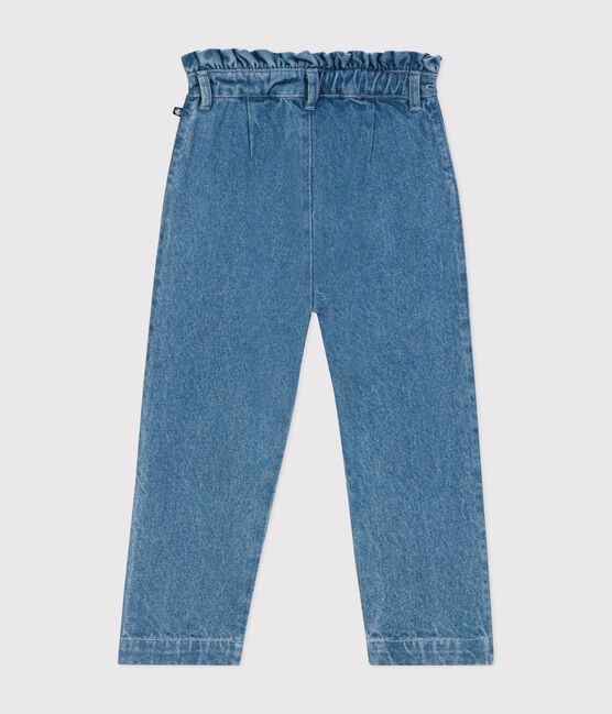 Pantalon droit en denim enfant fille ULTRA BLEACH