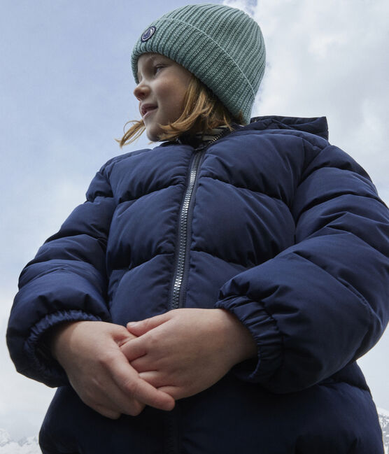 Doudoune enfant fille / garçon bleu SMOKING