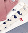 Lot de 5 bodies manches longues baleine bébé en coton variante 1