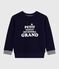 Sweatshirt enfant en coton imprimé SOIR