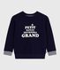 Sweatshirt enfant en coton imprimé