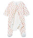 Bodyjama bébé fille en velours