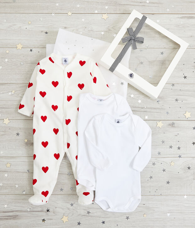 Coffret cadeau b&eacute;b&eacute; multicouleur