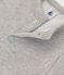 Cardigan en molleton bébé gris CHATON CHINE