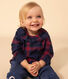 Blouse manches longues en flanelle bébé