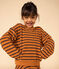 Sweatshirt en bouclette éponge enfant fille / garçon ECUREUIL/ SMOKING