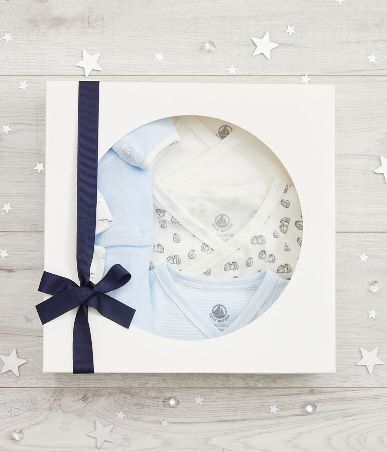 Coffret cadeau naissance multicouleur