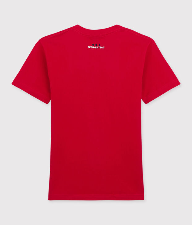 Tee shirt unisexe rouge