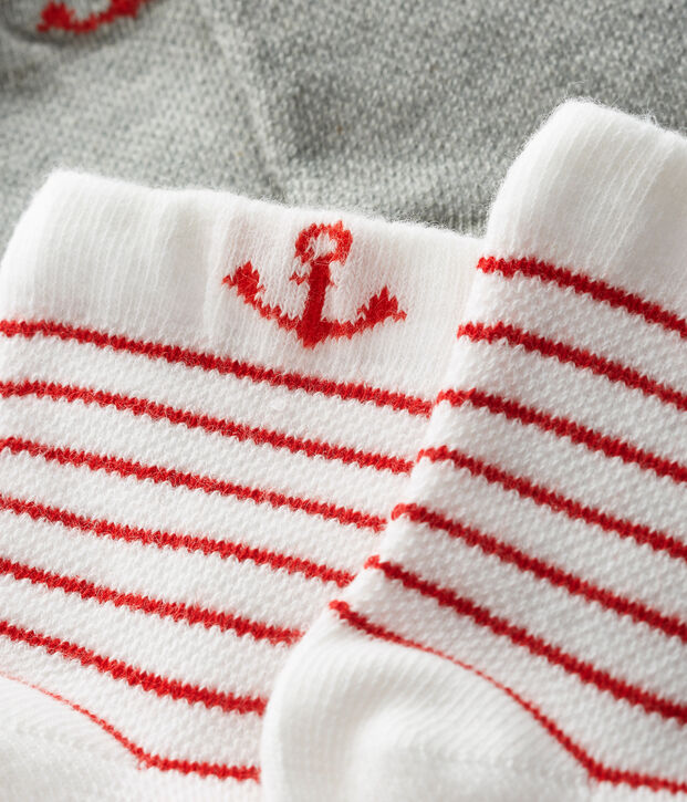 Lot de 2 paires de chaussettes l&eacute;g&egrave;res b&eacute;b&eacute; gar&ccedil;on multicouleur