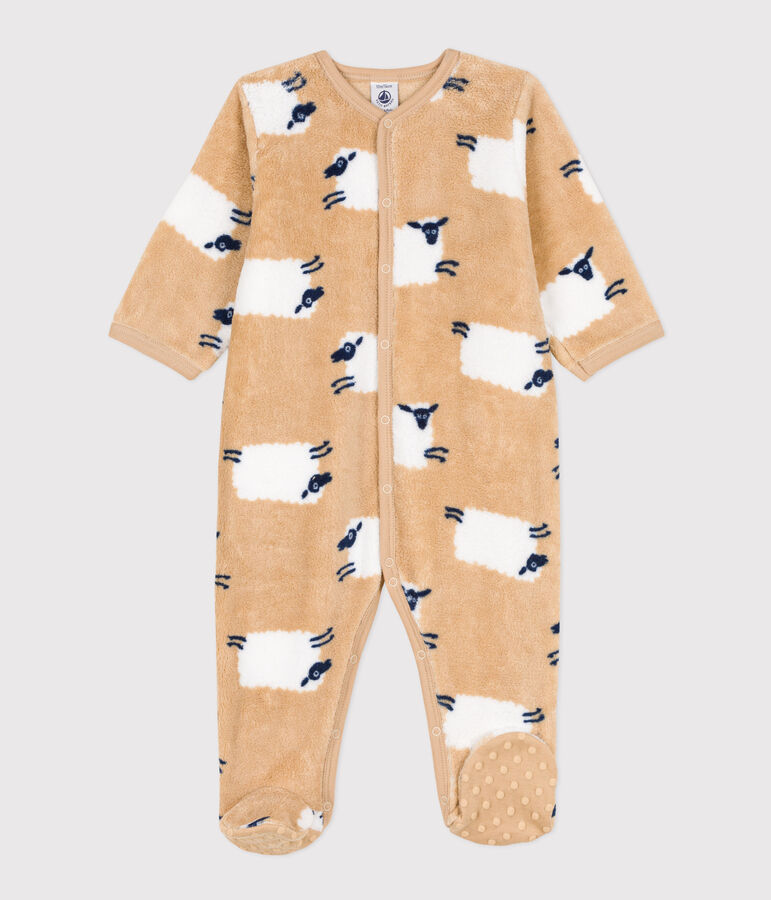 Surpyjama b&eacute;b&eacute; en polaire TRENCH/ MULTICO
